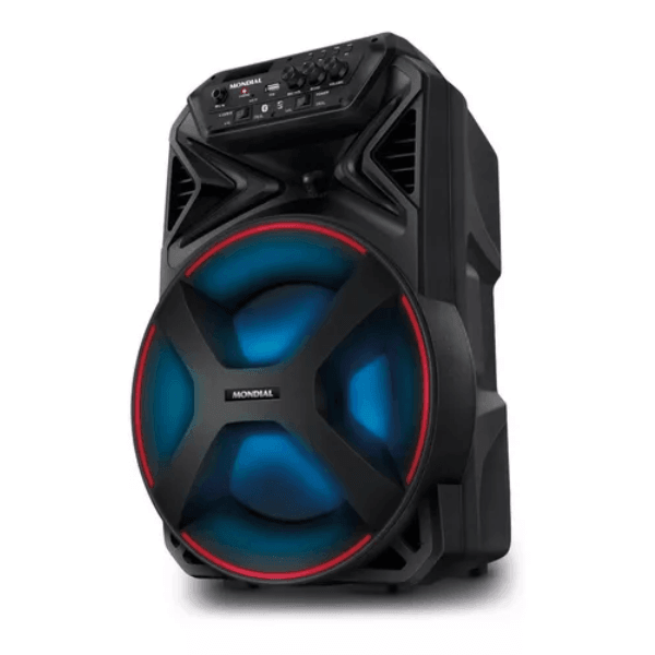 Caixa De Som Amplificada Bluetooth 250w Cm250 Mondial Bivolt Cor Preto 110v/220v