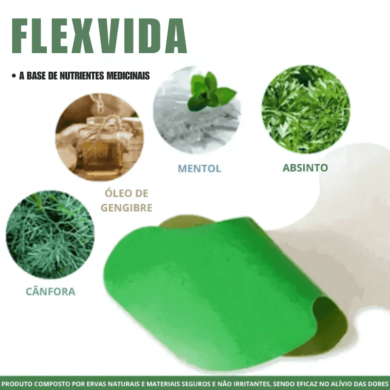 FLEXVIDA - Adesivo Natural Anti-Dores