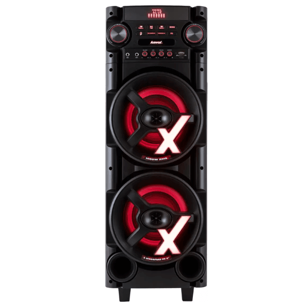 Caixa de Som Torre AMVOX ACA 1000 NEW X - Bluetooth 1000W RMS Amplificada