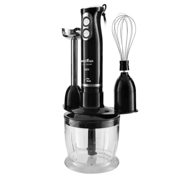 Mixer Britânia 3 em 1 Preto 400W, 220V, BMX400P - 2 Velocidades