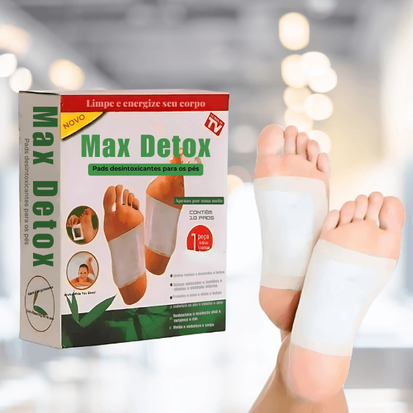 Kit 10 Max Detox para os pés