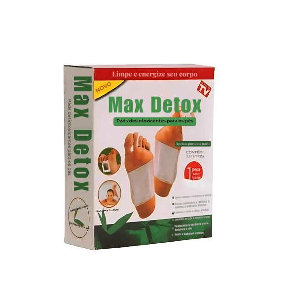 Kit 10 Max Detox para os pés